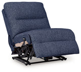 Acklen Place Navy Power Armless Recliner from Ashley - Luna Furniture