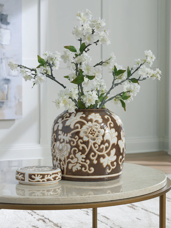 Adalham Brown/Cream Jar