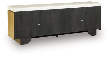 Adanworth Light Brown/Gray Accent Cabinet from Ashley - Luna Furniture