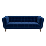 Addison Blue Velvet Large Sofa from Midinmod - Luna Furniture