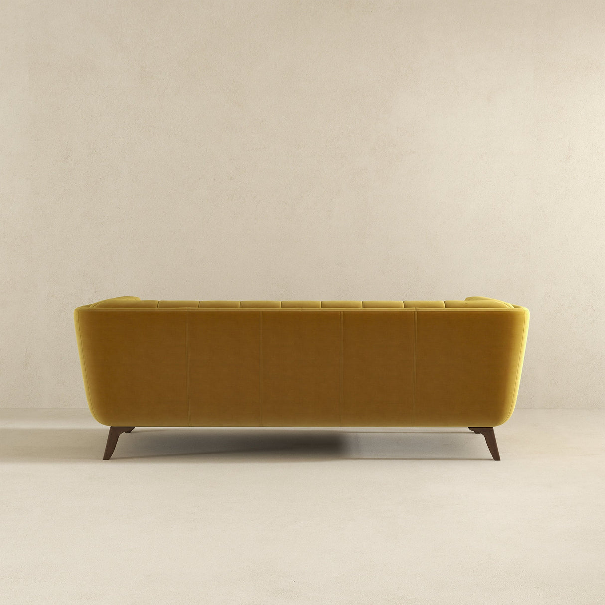 Addison Gold Velvet Large Sofa from Midinmod - Luna Furniture