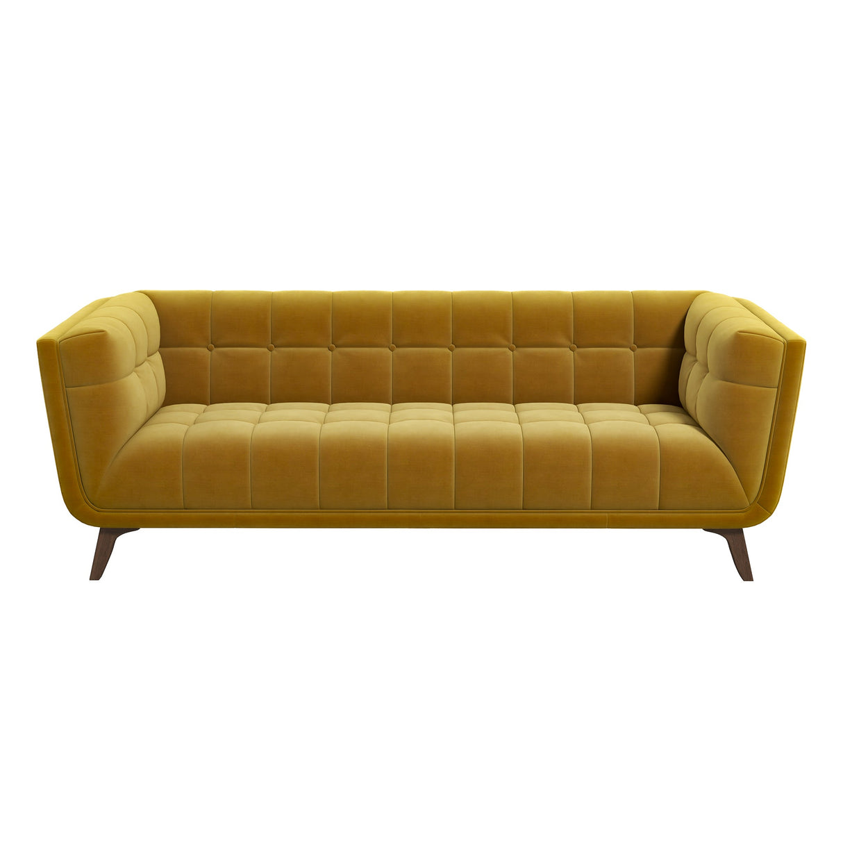 Addison Gold Velvet Large Sofa from Midinmod - Luna Furniture