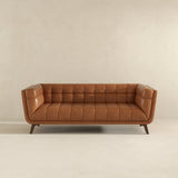 Kano Cognac Genuine Leather Sofa from Ashcroft Furniture - Luna Furniture