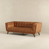 Kano Cognac Genuine Leather Sofa from Ashcroft Furniture - Luna Furniture