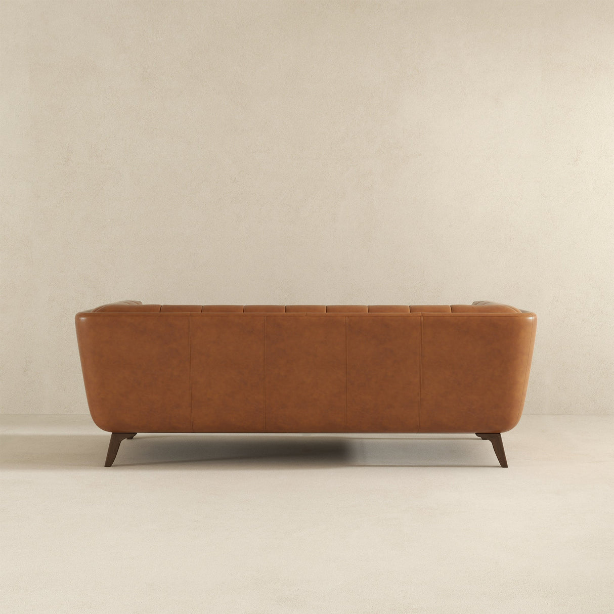 Kano Cognac Genuine Leather Sofa from Ashcroft Furniture - Luna Furniture