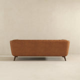 Kano Cognac Genuine Leather Sofa from Ashcroft Furniture - Luna Furniture