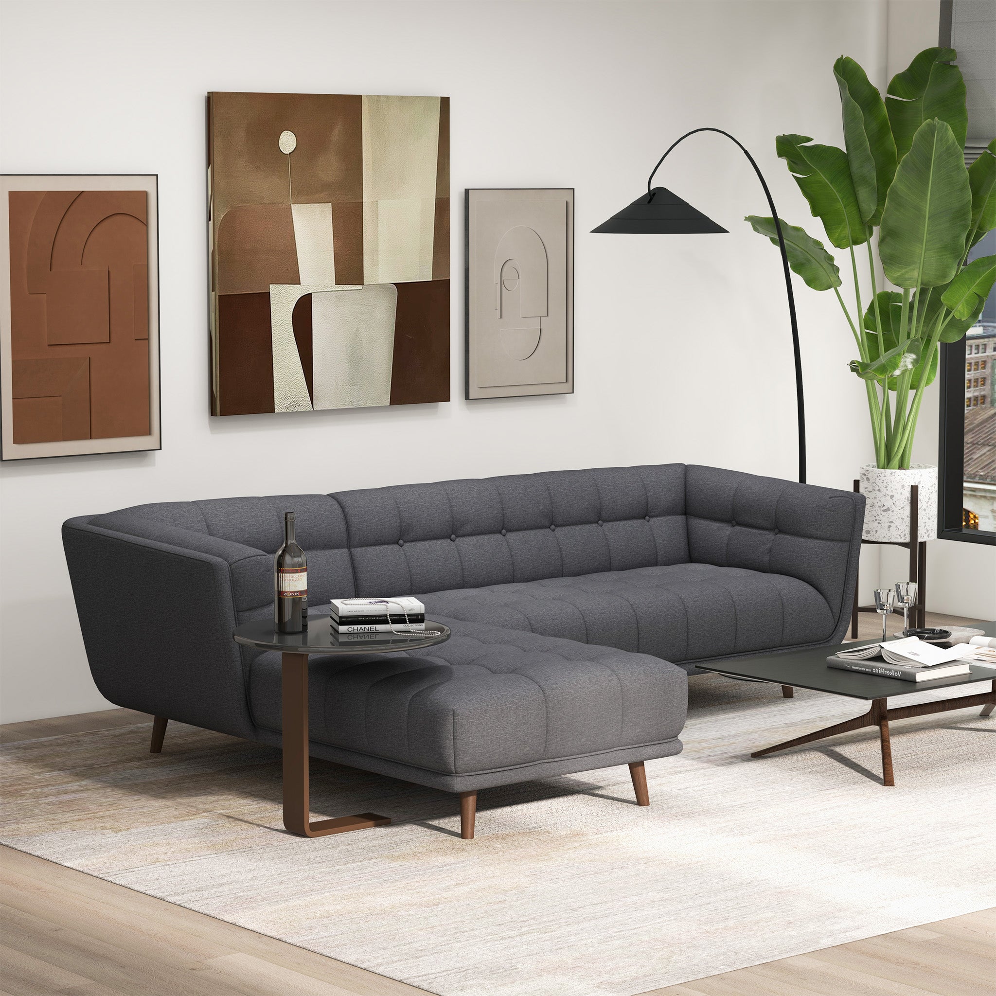 Kano Chaise Sectional - Thumbnail 4