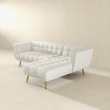 Kano Cream Boucle RAF Chaise Sectional from Midinmod - Luna Furniture