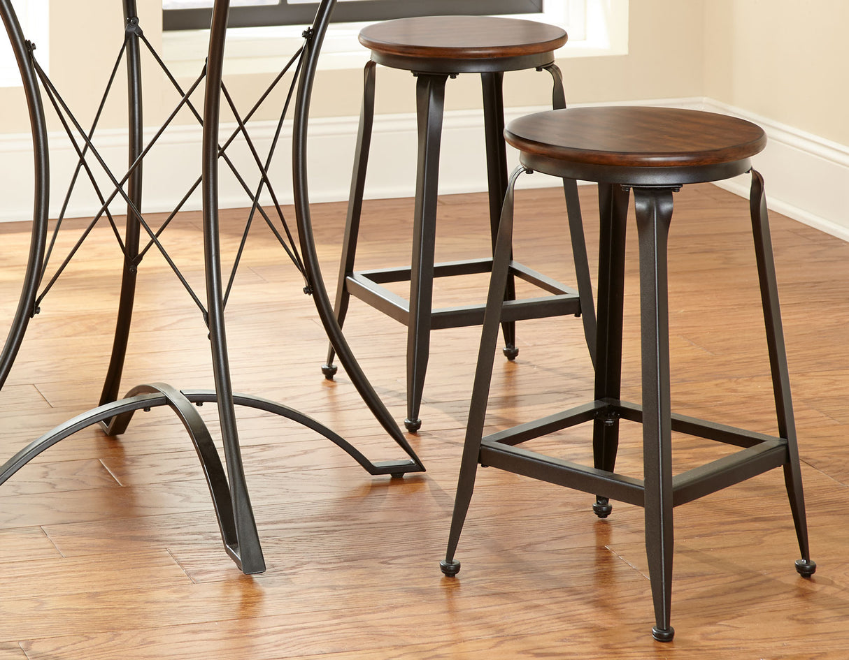 Adele 5-Piece Counter Dining Set(Table & 4 Stools) from Steve Silver - Luna Furniture