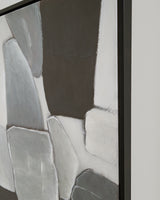 Adilson White/Gray/Black Wall Art from Ashley - Luna Furniture