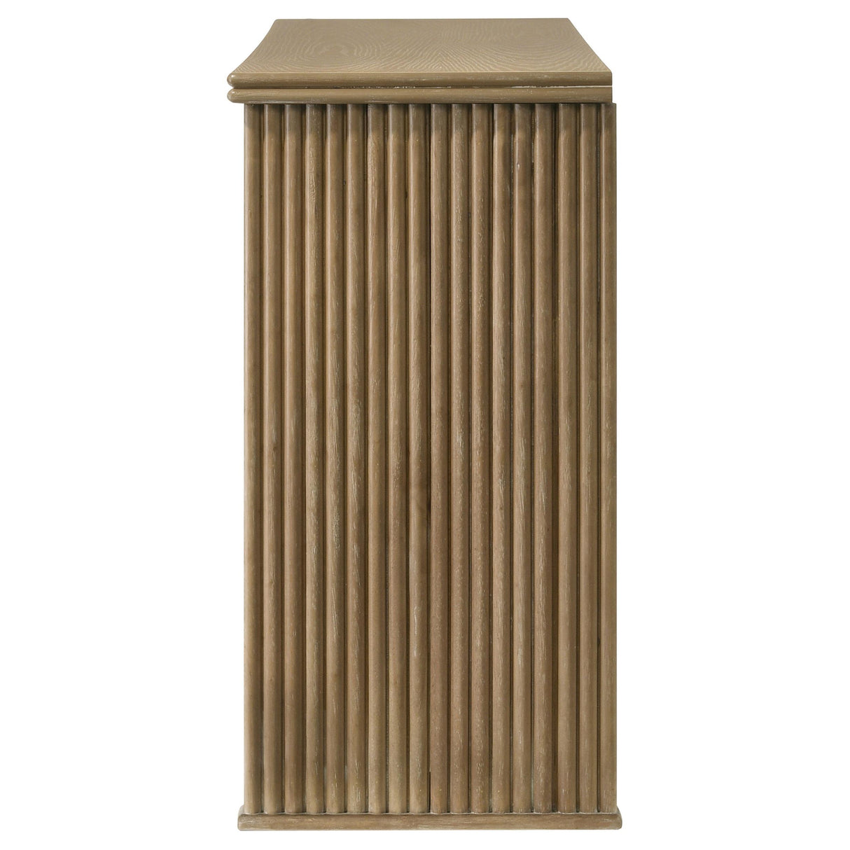 Adina Distressed Light Brown 2-Door Dining Sideboard Server from Coaster - Luna Furniture