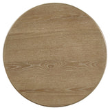 Adina 2-piece Round Coffee Table Set Distressed Light Brown from Coaster - Luna Furniture