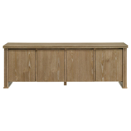 Adina Distressed Light Brown 70-inch TV Stand Media Console from Coaster - Luna Furniture