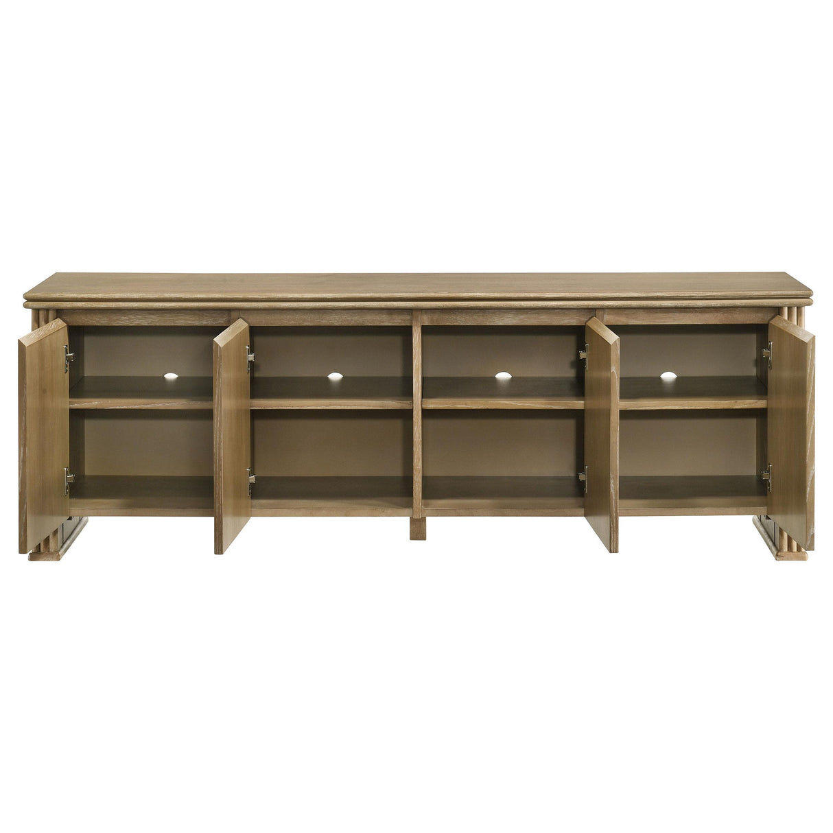 Adina Distressed Light Brown 70-inch TV Stand Media Console from Coaster - Luna Furniture