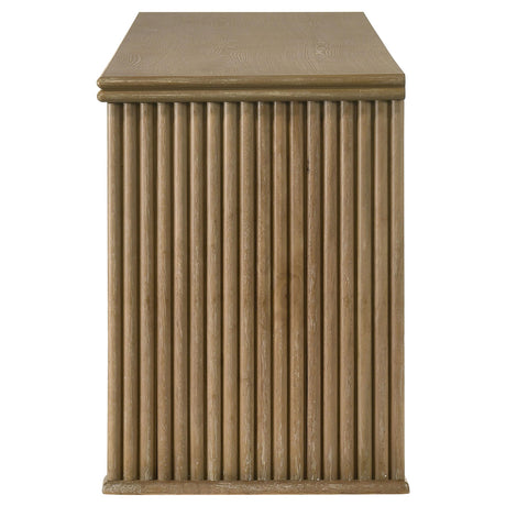 Adina Distressed Light Brown 70-inch TV Stand Media Console from Coaster - Luna Furniture