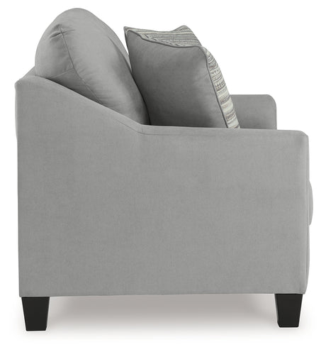 Adlai Shadow Loveseat from Ashley - Luna Furniture