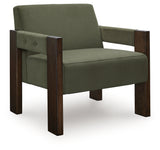Adlanlock Olive Accent Chair from Ashley - Luna Furniture