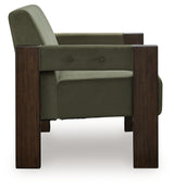 Adlanlock Olive Accent Chair from Ashley - Luna Furniture