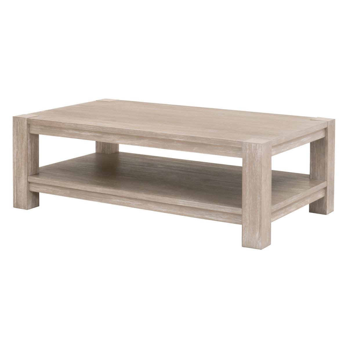 Adler Coffee Table in Natural Gray Acacia from Essentials For Living - Luna Furniture