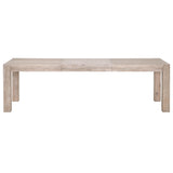 Adler Extension Dining Table in Natural Gray Acacia from Essentials For Living - Luna Furniture