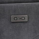 Adler Charcoal Gray Upholstered Power Swivel Glider Recliner from Coaster - Luna Furniture