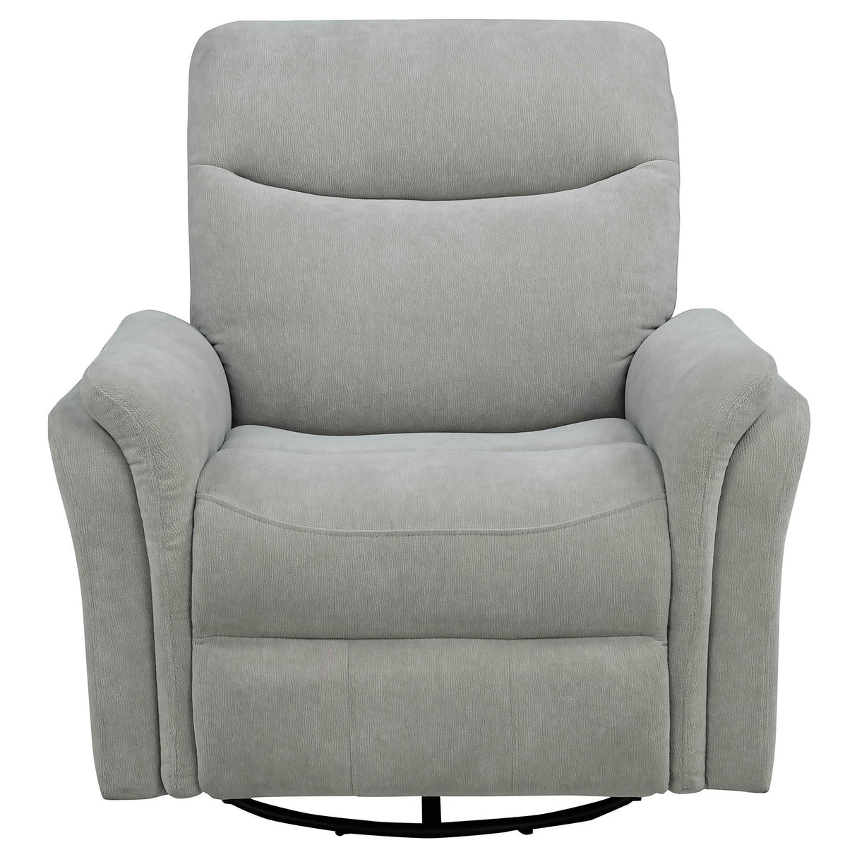 Adler Ivory Upholstered Power Swivel Glider Recliner from Coaster - Luna Furniture