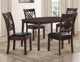 Adrian Espresso Oval Dining Room Set from Steve Silver - Luna Furniture