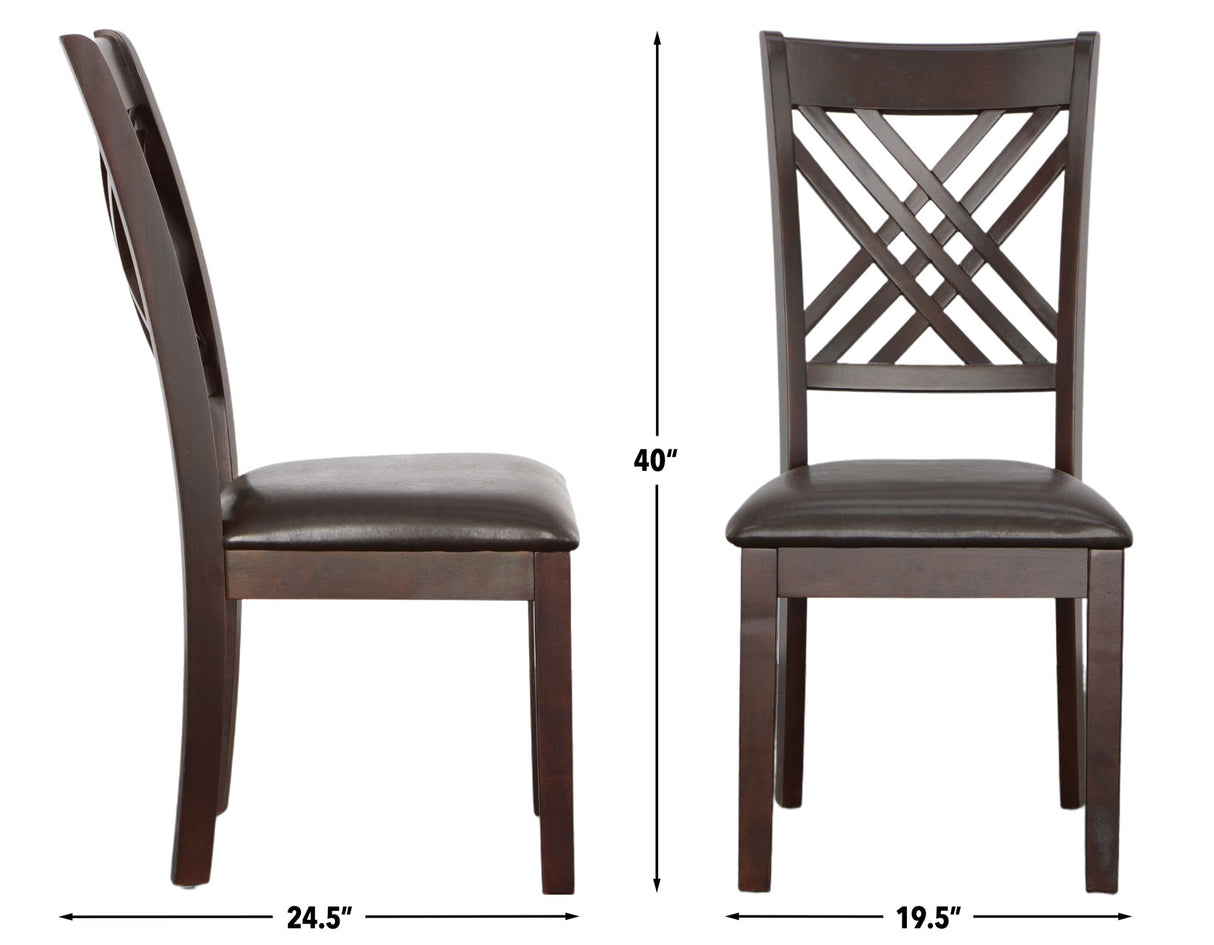 Adrian Espresso Oval Dining Room Set from Steve Silver - Luna Furniture