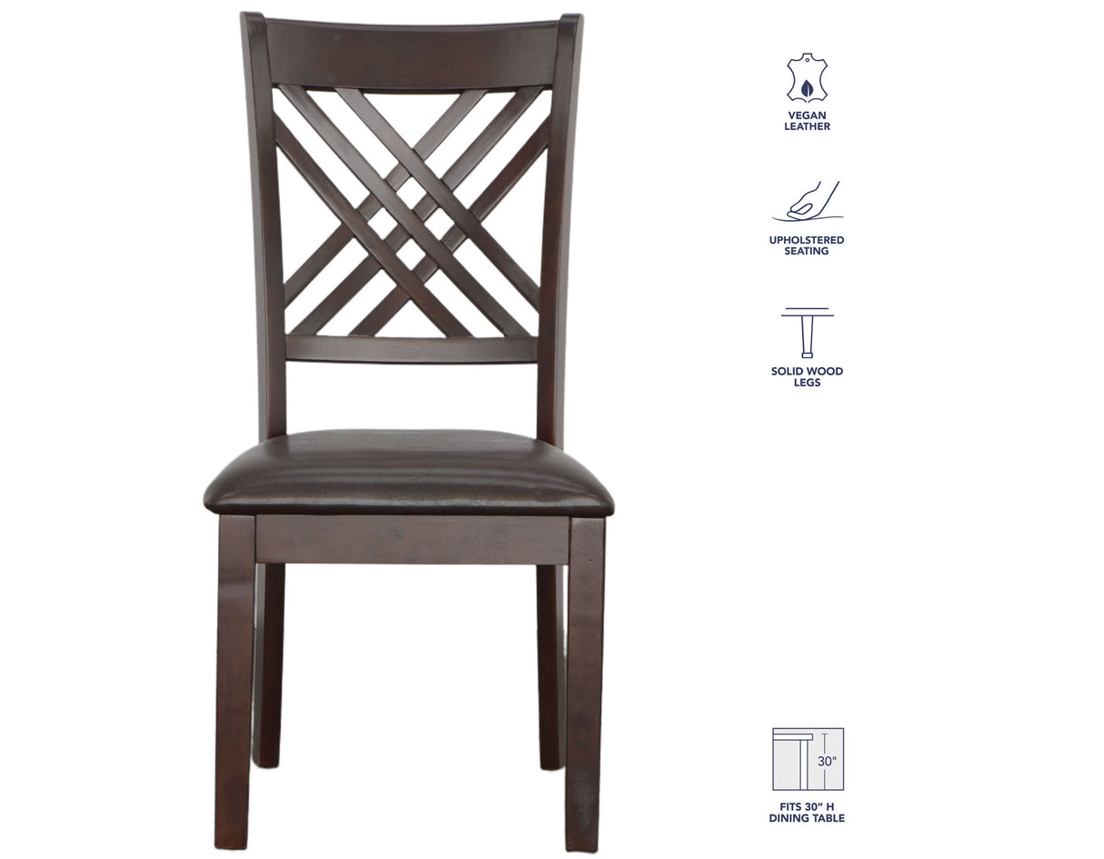 Adrian Espresso Oval Dining Room Set from Steve Silver - Luna Furniture