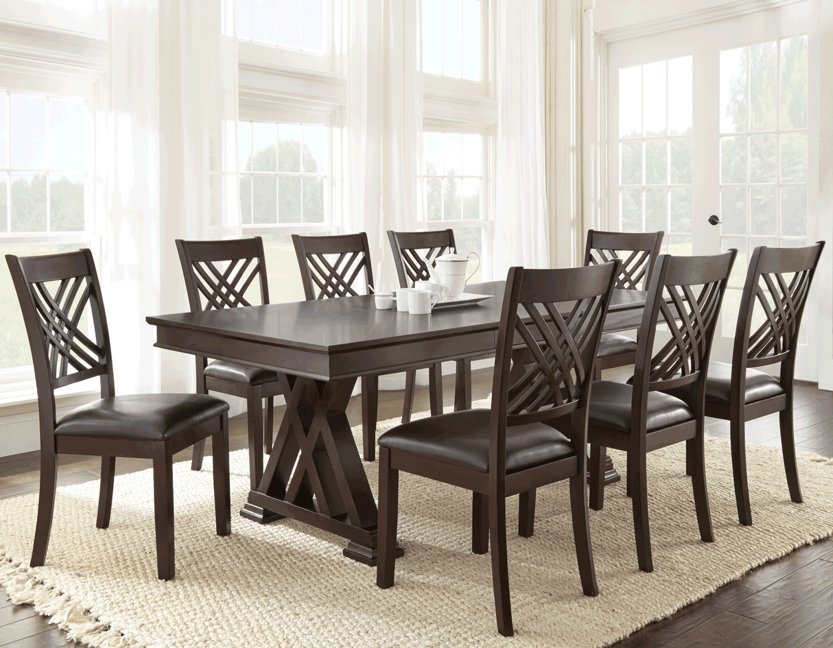 Adrian Espresso Dining Room Set from Steve Silver - Luna Furniture