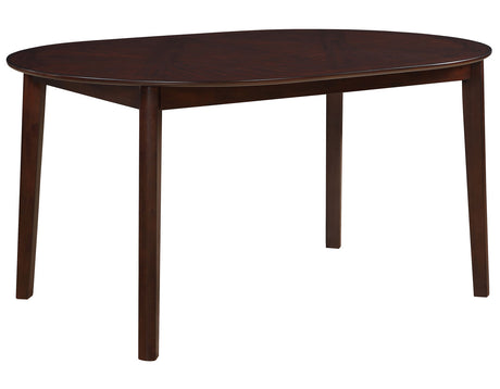 Adrian Espresso 60″ Oval Dining Table from Steve Silver - Luna Furniture