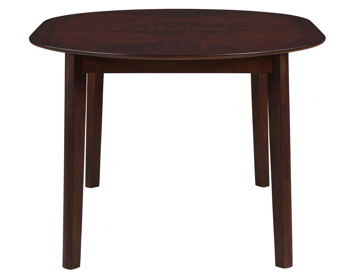 Adrian Espresso 60″ Oval Dining Table from Steve Silver - Luna Furniture