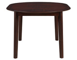 Adrian Espresso 60″ Oval Dining Table from Steve Silver - Luna Furniture