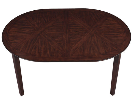 Adrian Espresso 60″ Oval Dining Table from Steve Silver - Luna Furniture