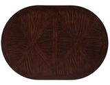 Adrian Espresso 60″ Oval Dining Table from Steve Silver - Luna Furniture
