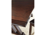 Adrian Espresso Dining Table from Steve Silver - Luna Furniture