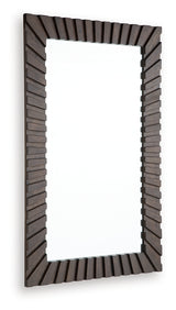 Advin Dark Brown Accent Mirror from Ashley - Luna Furniture