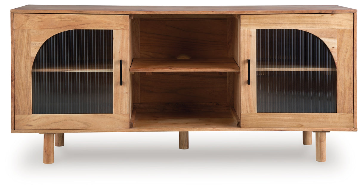 Adway Natural Brown Accent Cabinet from Ashley - Luna Furniture