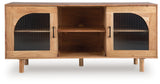 Adway Natural Brown Accent Cabinet from Ashley - Luna Furniture