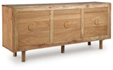 Adway Natural Brown Accent Cabinet from Ashley - Luna Furniture