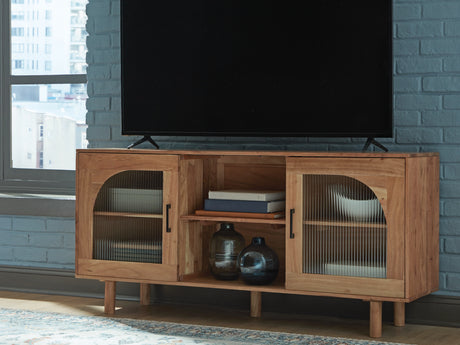 Adway Natural Brown Accent Cabinet from Ashley Furniture - Luna Furniture