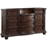Cavalier Dark Cherry Dresser from Homelegance - Luna Furniture