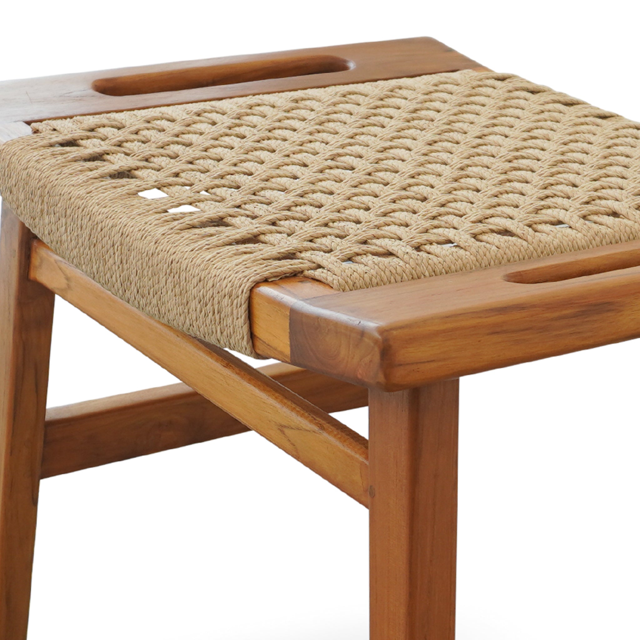 Ashcroft Furniture Grit Loom Stool - Thumbnail 3