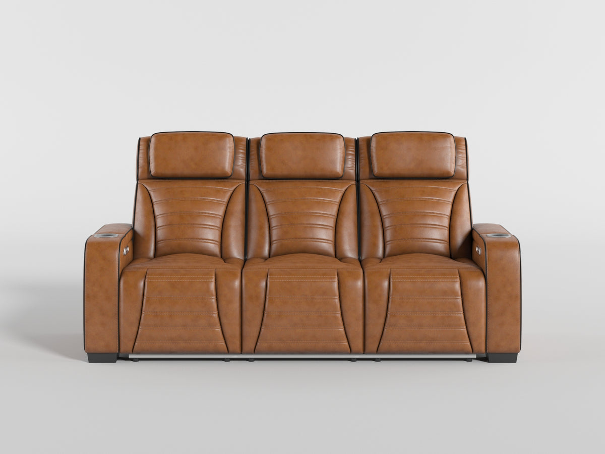 Phyllis Light Gray 2-Piece Reclining Living Room Set from Homelegance - Luna Furniture