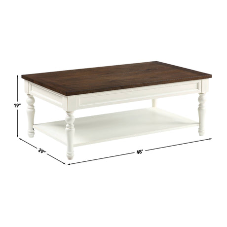Joanna Coffee Table with Casters from Steve Silver - Luna Furniture