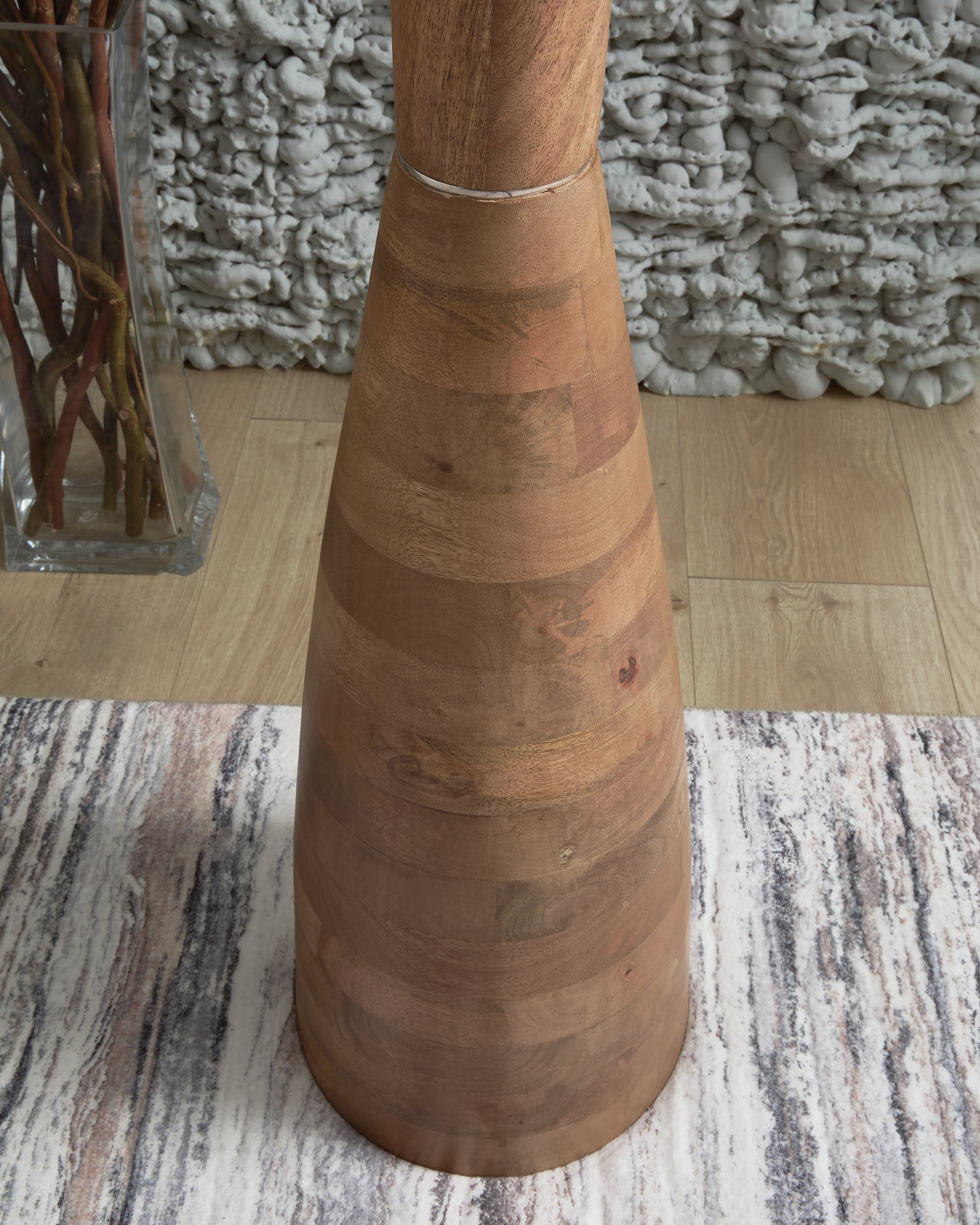Ailsa Natural Brown Floor Lamp from Ashley - Luna Furniture