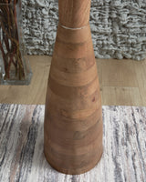 Ailsa Natural Brown Floor Lamp from Ashley - Luna Furniture