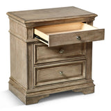Highland Park Waxed Driftwood Nightstand from Steve Silver - Luna Furniture