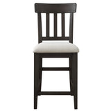 Napa Espresso/Natural 24" Counter Stool, Set of 2 from Steve Silver - Luna Furniture