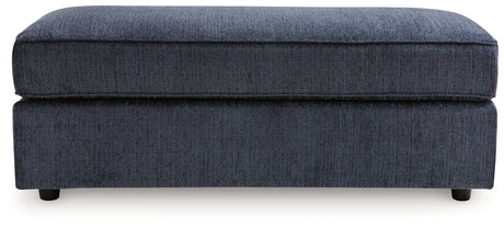 Albar Place 2-Piece Sectional with Ottoman in Cobalt from Ashley - Luna Furniture